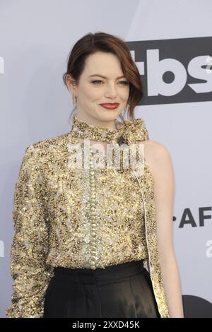 Emma Stone bei den 25. Annual Screen Actors Guild Awards, die am 27. Januar 2019 im Shrine Auditorium in Los Angeles, USA, stattfanden Stockfoto
