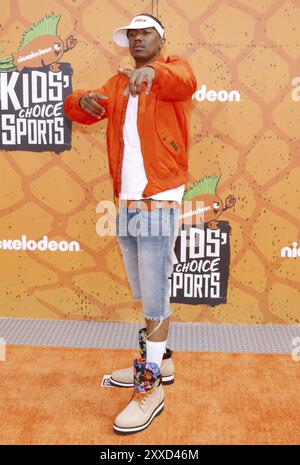 Nick Cannon bei den Nickelodeon Kids' Choice Sports Awards 2016, die am 14. Juli 2016 im Pauley Pavilion der UCLA in Westwood, USA, stattfanden Stockfoto