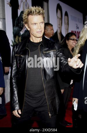 HOLLYWOOD, KALIFORNIEN, 9. NOVEMBER 2009: Billy Idol bei der Uraufführung von Old Dogs am 9. November 2009 im El Capitan Theater in Hollywood, USA Stockfoto