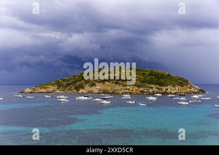 Dracheninsel, Dragonera, Mallorca, Spanien, Europa Stockfoto