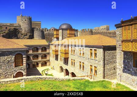 Blick auf die berühmten Rabat oder Rabati in Akhaltsikhe, Georgia, Asien Stockfoto