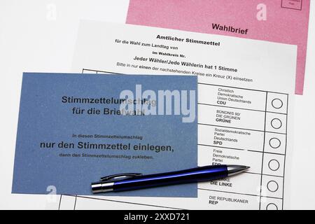 Landeswahl Stockfoto