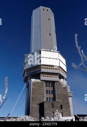 Großer Feldberg im Winter Stockfoto