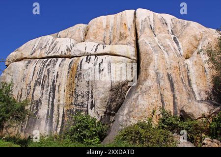 Am Denkmal für Hilda und James Stevenson-Hamilton, Kruger-Nationalpark, Südafrika, Afrika Stockfoto