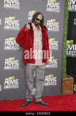 Snoop Dogg bei den MTV Movie Awards 2013, die am 14. April 2013 in den Sony Pictures Studios in Los Angeles, USA, stattfanden Stockfoto