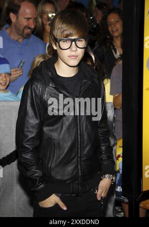 Justin Bieber bei der Premiere von Megamind in Los Angeles, die am 30. Oktober 2010 im Hollywood and Highland in Hollywood stattfand Stockfoto