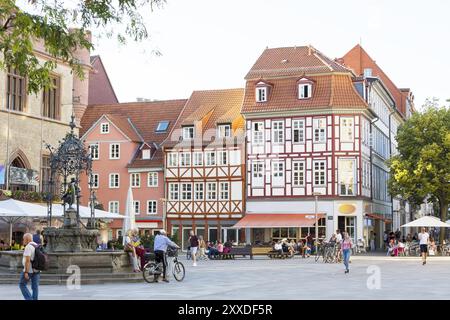 Göttingen Marktplatz, Göttingen, Niedersachsen, Deutschland, Europa Stockfoto