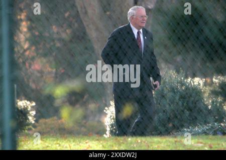 Die sogenannte Fellowship, hochkarätige Politiker, die sich Jesus Christus widmen, versammeln sich auf dem Gelände der Fellowship „The Cedars“ in Arlington, Virginia. Kongressabgeordneter Joseph Pitts von Pennsylvania. Stockfoto