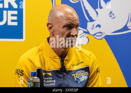 Brad Arthur Leeds Rhinos Head Coach Stockfoto