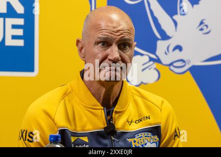 Brad Arthur Leeds Rhinos Head Coach Stockfoto