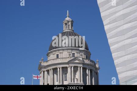 Blick Auf Die Hafenpromenade Von Liverpool 2011 Stockfoto