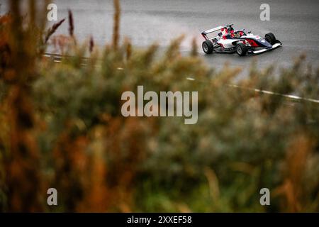 Zandvoort, Pays Bas. August 2024. 30 MARTI Nerea (Spa), Campos Racing, Tatuus F4-T-421, Action während der 4. Runde der F1 Academy 2024 vom 23. Bis 25. August 2024 auf dem Circuit Zandvoort, in Zandvoort, Niederlande - Foto Xavi Bonilla/DPPI Credit: DPPI Media/Alamy Live News Stockfoto