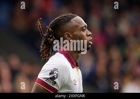 London, Großbritannien. August 2024. London, England, 24. August 2024: Aaron Wan-Bissaka (29 West Ham) während des Premier League-Spiels zwischen Crystal Palace und West Ham im Selhurst Park in London. (Pedro Porru/SPP) Credit: SPP Sport Press Photo. /Alamy Live News Stockfoto