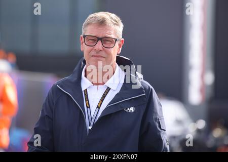 BERD Maylaender, Safety Car Fahrer, Qualifying, NDL, Formel 1 Weltmeisterschaft, Großer Preis Der Niederlande, Circuit Zandvoort, 24.08.2024 Foto: Eibner-Pressefoto/Annika Graf Stockfoto