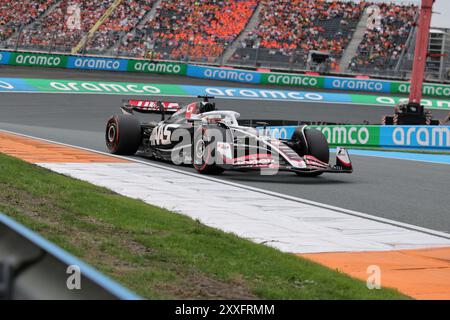 20 Kevin Magnussen (MoneyGram Haas F1 Team, #20), Qualifying, NDL, Formel 1 Weltmeisterschaft, Großer Preis Der Niederlande, Circuit Zandvoort, 24.08.2024 Foto: Eibner-Pressefoto/Annika Graf Stockfoto