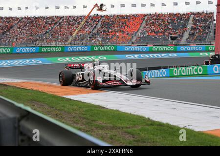 27 Nico Huelkenberg (MoneyGram Haas F1 Team, #27), Qualifying, NDL, Formel 1 Weltmeisterschaft, Großer Preis Der Niederlande, Circuit Zandvoort, 24.08.2024 Foto: Eibner-Pressefoto/Annika Graf Stockfoto