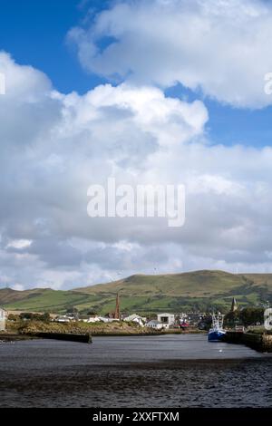 Girvan Harbour, South Ayrshire, Schottland Stockfoto