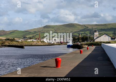 Girvan Harbour, South Ayrshire, Schottland Stockfoto