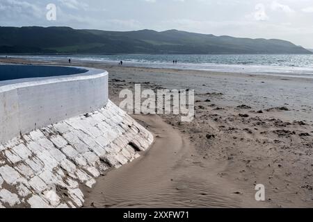 Girvan Beach, South Ayrshire, Schottland Stockfoto