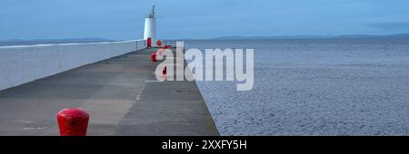 Girvan Lighthouse, South Ayrshire, Schottland Stockfoto