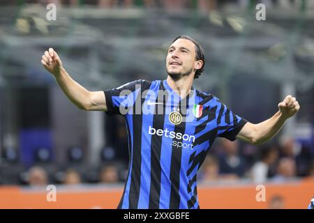 Foto Antonio Saia 24 Agosto 2024 Milano- Italia - Sport, calcio - FC Inter - US Lecce- Campionato di calcio Serie A 2024/2025 - Stadio San Siro Nel Stockfoto