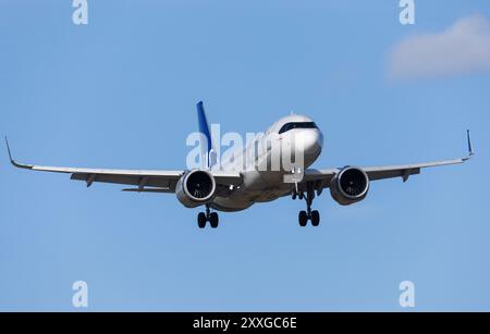 Flughafen Arlanda, nördlich von Stockholm, Schweden, samstags. Stockfoto