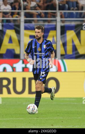 Foto Antonio Saia 24 Agosto 2024 Milano- Italia - Sport, calcio - FC Inter - US Lecce- Campionato di calcio Serie A 2024/2025 - Stadio San Siro Nel Stockfoto