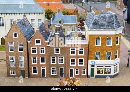 Haag, Niederlande, 8. April 2016: Madurodam, Holland Miniaturpark und Touristenattraktion in den Haag, Niederlande Stockfoto