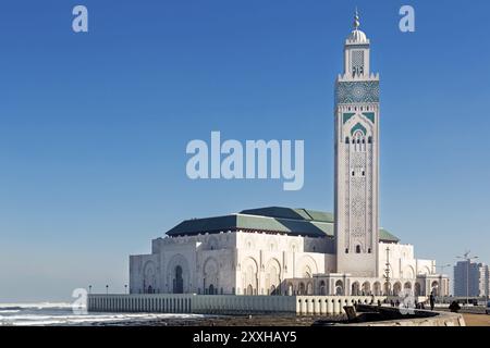 Hassan II Moschee in Casablanca, Marokko, Afrika Stockfoto