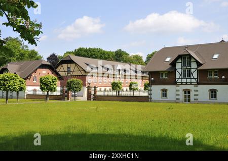 Bischof Benno Haus Schmochtitz, Sachsen. Katholische Bildungseinrichtung und Konferenzzentrum des Bistums Dresden-Meissen. Bischof-Benno-House S Stockfoto