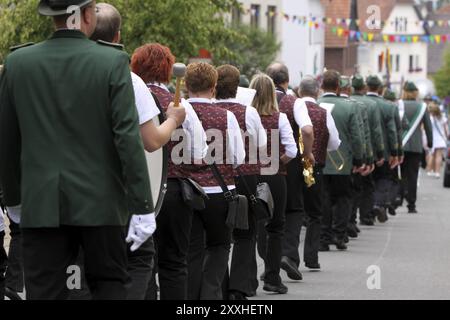 Shooting Festival Parade Stockfoto