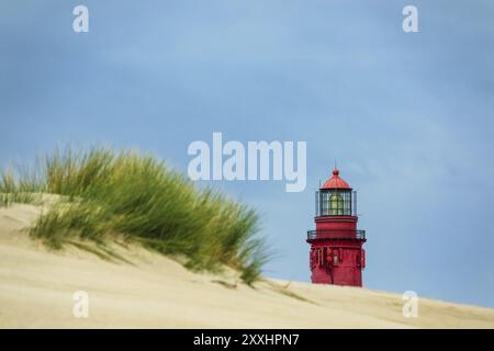 Leuchtturm in Wittduen auf der Insel Amrum Stockfoto