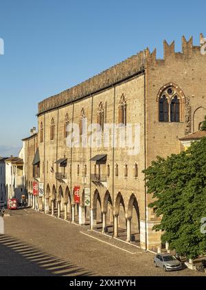 Palazzo del Capitano, Palazzo Ducale di Mantova, Piazza Sordello, Mantua, Italien, Europa Stockfoto