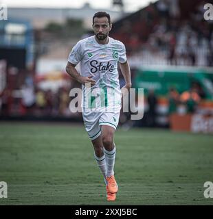 GO - GOIANIA - 08/24/2024 - BRASILIANISCHE A 2024, ATLETICO-GO x JUVENTUDE - Nene, Juventude-Spieler im Spiel gegen Atletico-GO im Antonio Accioly Stadion für die brasilianische A 2024 Meisterschaft. Foto: Isabela Azine/AGIF (Foto: Isabela Azine/AGIF/SIPA USA) Stockfoto