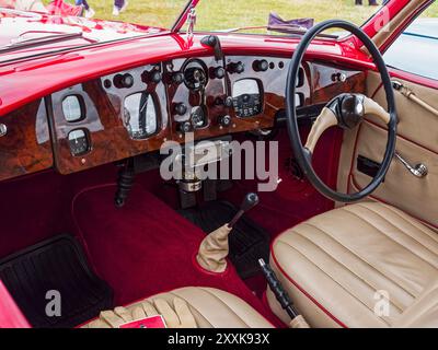 Bristol Cars war ein britischer Hersteller von handgefertigten Luxusautos. Stockfoto