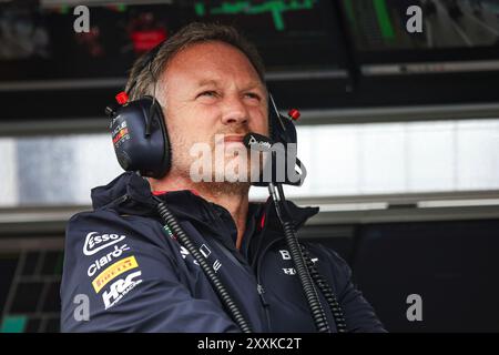Zandvoort, Niederlande. August 2024. Christian Horner (GBR, Oracle Red Bull Racing), Formel 1 Grand Prix der Niederlande auf dem Circuit Zandvoort am 24. August 2024 in Zandvoort, Niederlande. (Foto von HOCH ZWEI) Credit: dpa/Alamy Live News Stockfoto