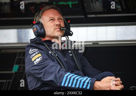 Zandvoort, Niederlande. August 2024. Christian Horner (GBR, Oracle Red Bull Racing), Formel 1 Grand Prix der Niederlande auf dem Circuit Zandvoort am 24. August 2024 in Zandvoort, Niederlande. (Foto von HOCH ZWEI) Credit: dpa/Alamy Live News Stockfoto