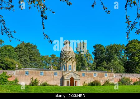 Dunmore Pineapple, neoklassische Torheit Stockfoto