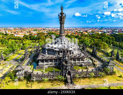 Bajra Sandhi Monument in Denpasar, Bali, Indonesien Stockfoto