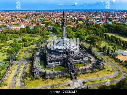 Bajra Sandhi Monument in Denpasar, Bali, Indonesien Stockfoto