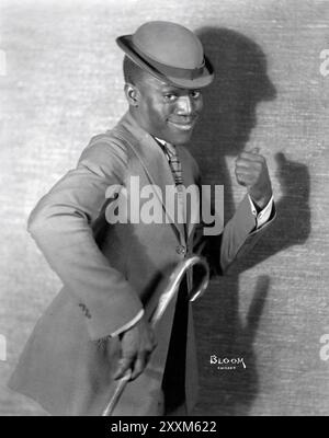 BILL „BOJANGLES“ ROBINSON „The Dark Cloud of Joy“ aus den frühen 1920er Jahren Portrait by BLOOM, Chicago Stockfoto