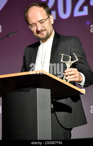 Radek Wegrzyn bei der 66. Verleihung vom Ernst-Lubitsch-Preis 2024 im Zoo Palast. Berlin, 25.08.2024 *** Radek Wegrzyn bei der Verleihung des Ernst-Lubitsch-Preises 66 2024 im Zoo-Palast Berlin, 25 08 2024 Foto:Xn.xKubelkax/xFuturexImagex lubitsch preis2024 0081 Stockfoto