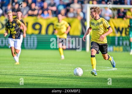 Venlo, Niederlande. August 2024. VENLO, 25-08-2024, Covebo Stadion de Koel, Niederländisch Keuken Kampioen Divisie Fußballsaison 2024-2025. Spieler VVV Venlo Thijme Verheijen während des Spiels VVV Venlo - Roda JC. Beschreibung: Pro Shots/Alamy Live News Stockfoto
