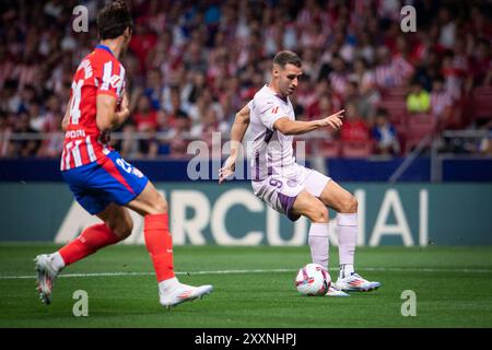 La Liga EA Sports Match Atletico de Madrid gegen Girona, Estadio Civitas Metropolitano, Spanien. August 2024. Quelle: CORDON PRESS/Alamy Live News Stockfoto