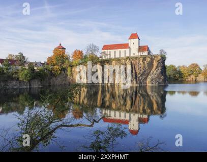 Beucha Bergkirche, Beucha Bergkirche 01 Stockfoto