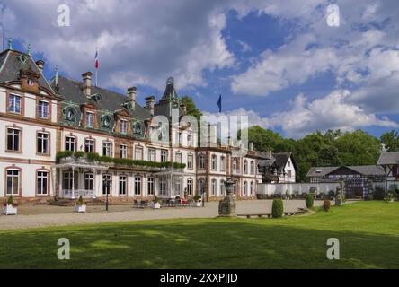 Strassburg Chateau de Pourtales, Elsass -Strassburg Chateau de Pourtales, Elsass, Frankreich, Europa Stockfoto