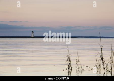 Alter Leuchtturm auf der Insel Cockspur, Georgia, USA, Asien Stockfoto