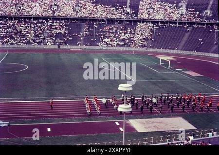 Olympiastadion GER, Berlin, Aufnahme ca. 1961, Olympiastadion, WM Qualfikation Europa, Gruppe 3, BRD und Nordirland, Fußball *** Olympiastadion GER, Berlin, Foto CA 1961,Olympiastadion, WM-Qualifikation Europa, Gruppe 3, BRD und Nordirland, Fußball Stockfoto