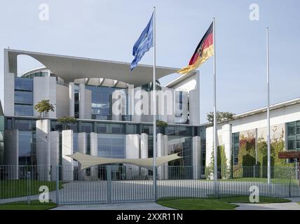 Berlin, Deutschland, 2014. Das Bundeskanzleramt in Berlin, Europa Stockfoto