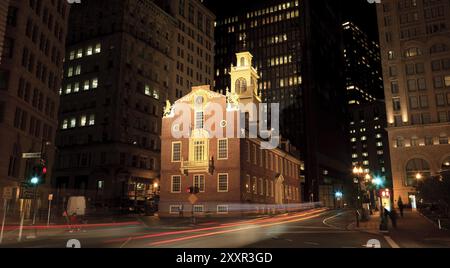 Altes Staatshaus in Bosten Stockfoto